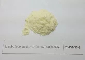 粉のTrenboloneの黄色いステロイドのボディービルをやるTrenbolone Hexahydrobenzylの炭酸塩CAS 23454-33-3