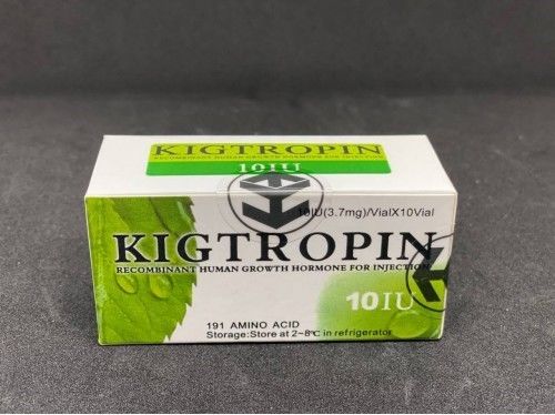 Kigtropinの人間の成長ホルモンの損失のセルライトおよびしわ10iu/Vialは粉を凍結乾燥させていた